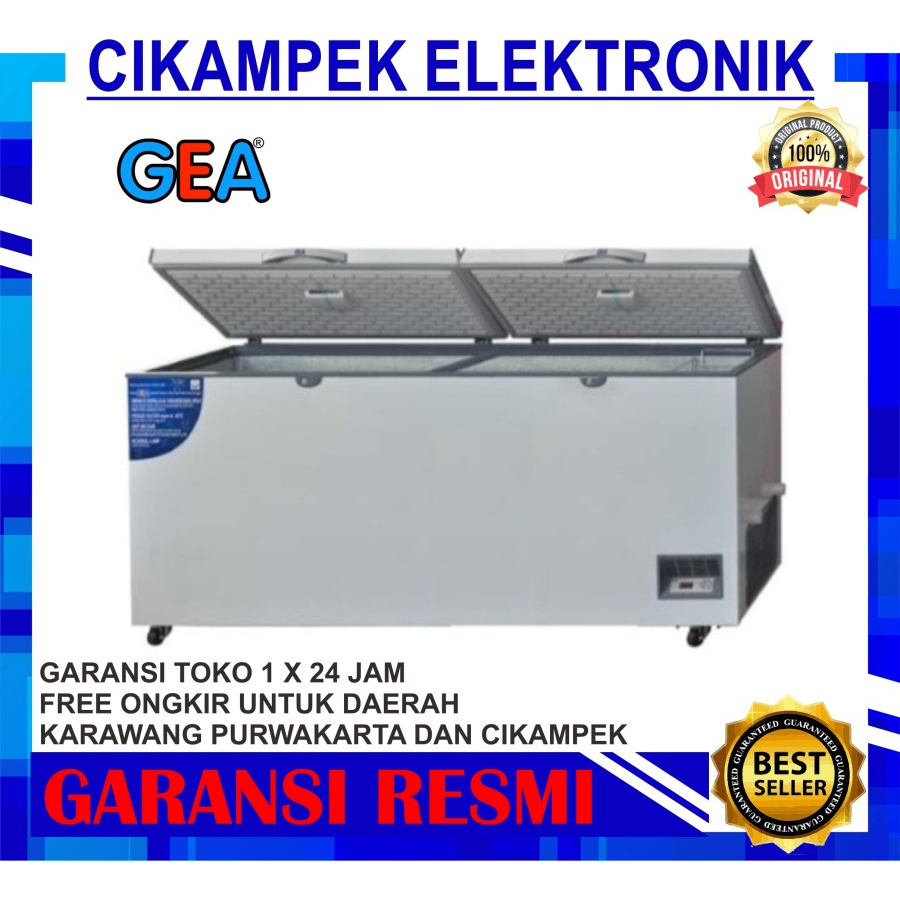 Chest Freezer Box GEA AB 750 R Freezer Daging Rumahan