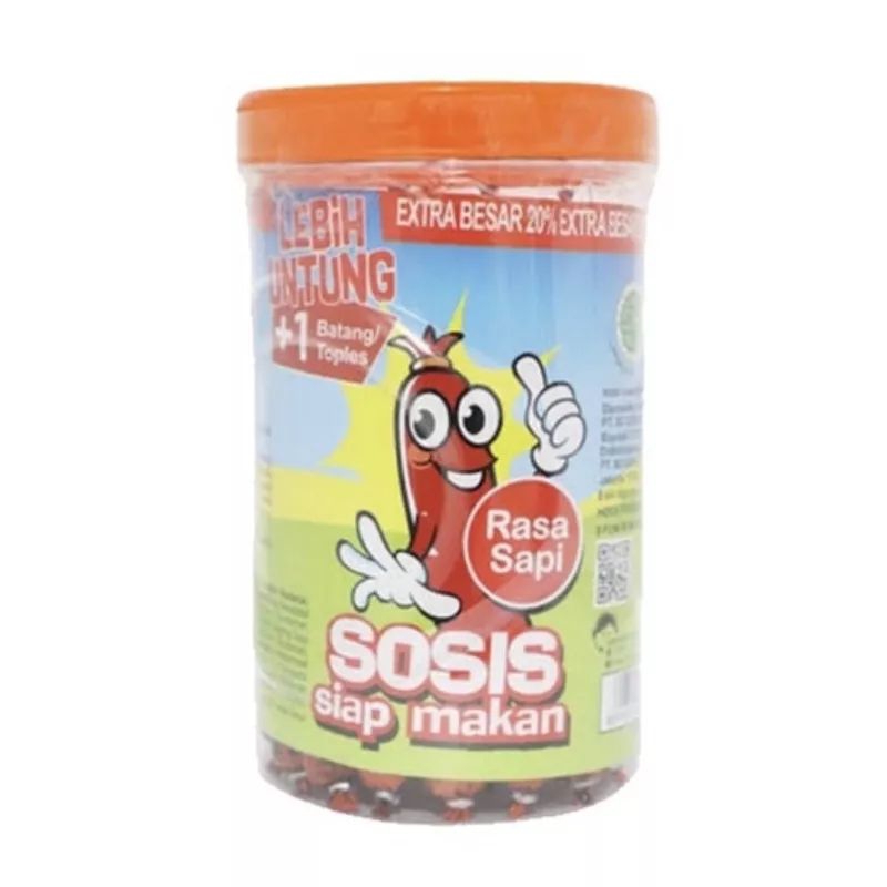 

sosis sonice. sosis siap makan. sosis sapi