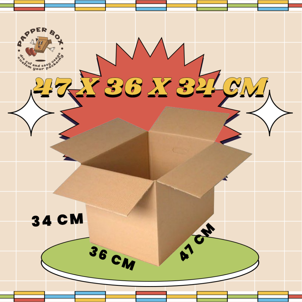 

KARDUS/BOX PINDAHAN DUS BESAR UK 47X36X34