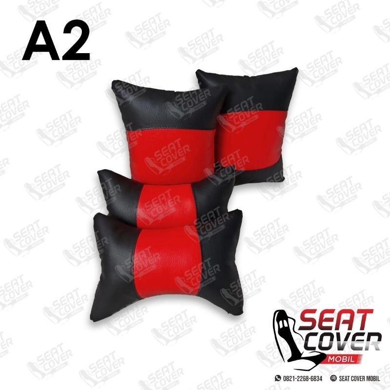 set bantal mobil kulit,bantal mobil