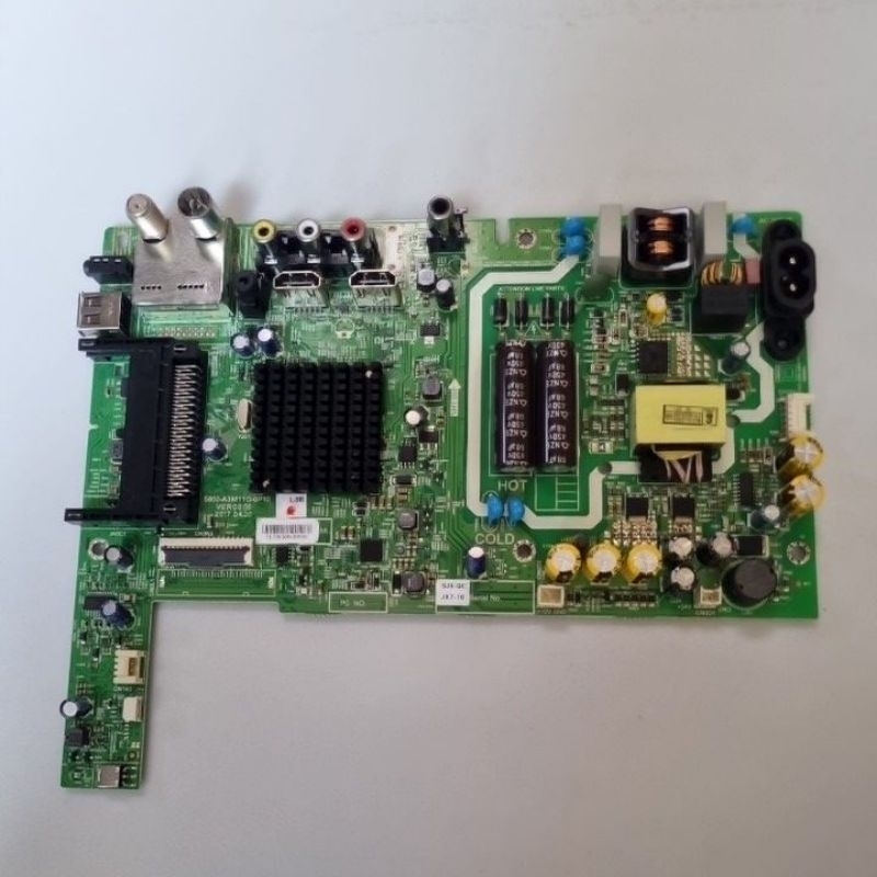 MB TV COOCAA 32E2A22G MAINBOARD TV COOCAA 32E2A22 MB NEW GARANSI 1BULAN