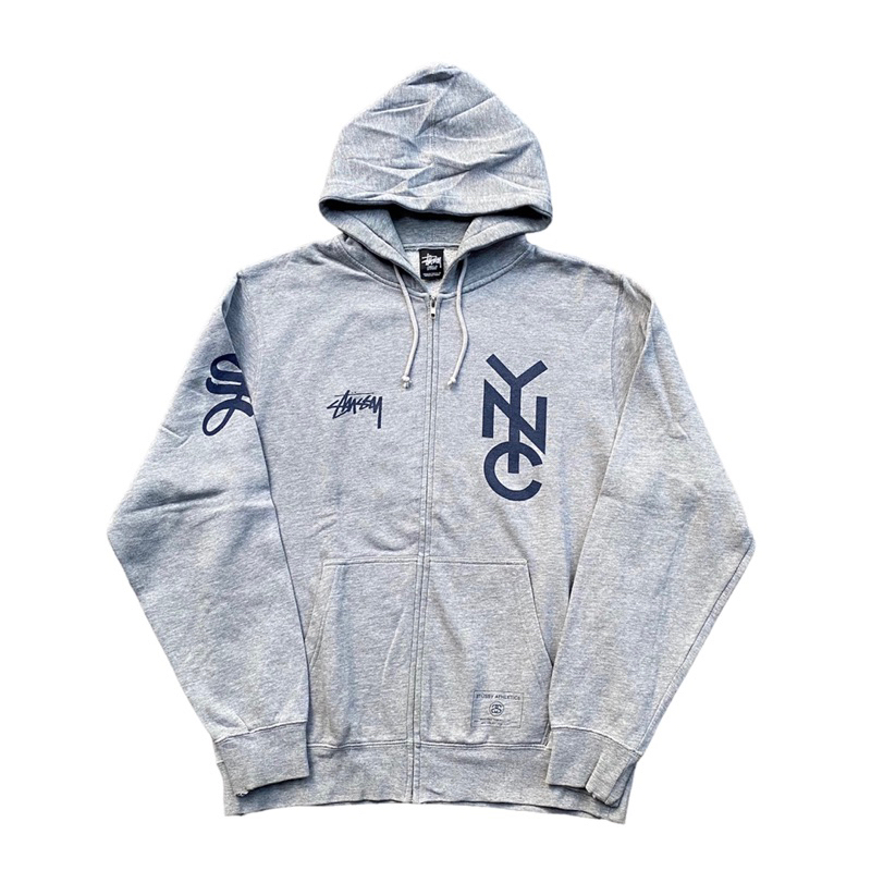 stussy NY chapter zip up hoodie - size L