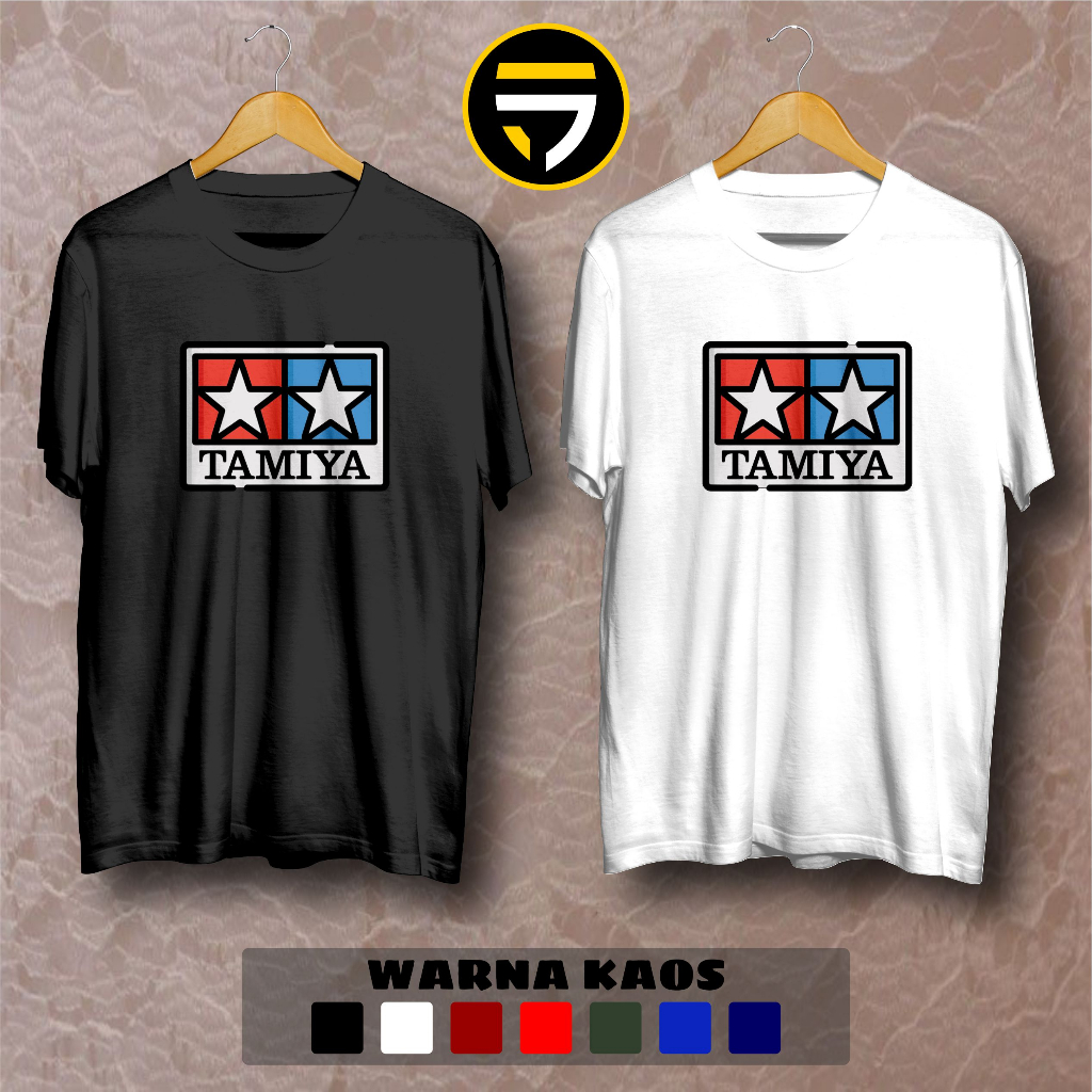 Kaos Tamiya Logo Bahan Premium