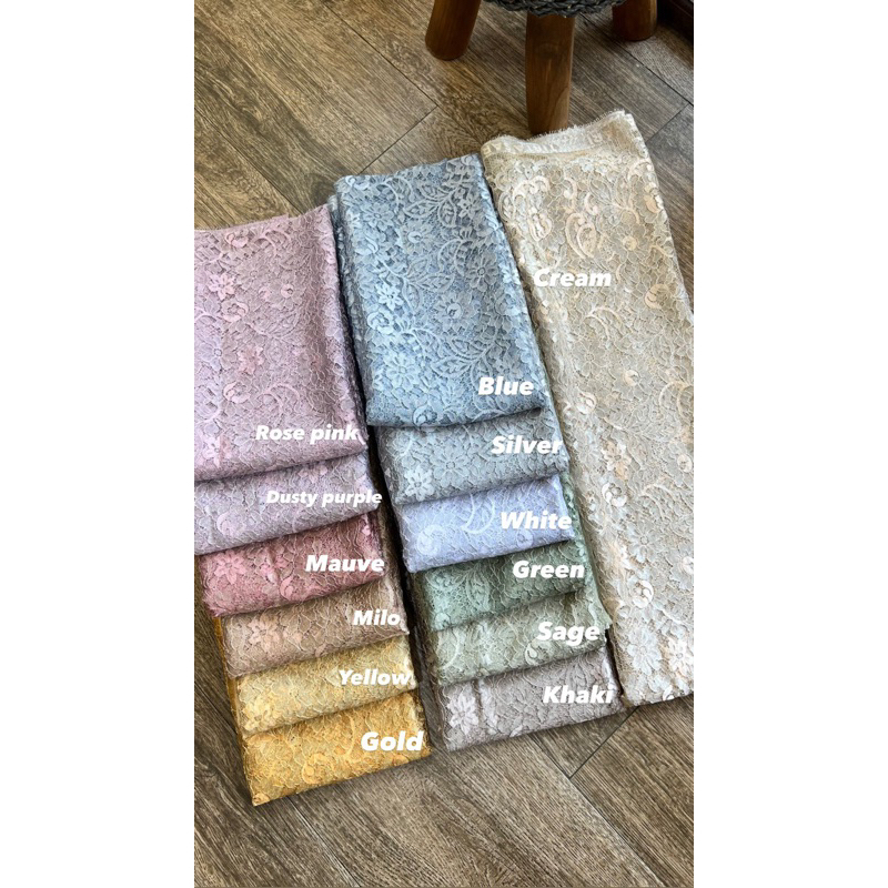 Kain material brokat tirtasari by Djuwita Kebaya