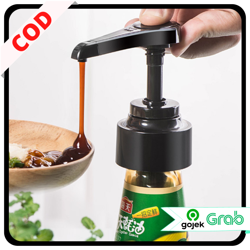 KAISSO - POMPA TEKAN SAUS / KECAP / KEPALA ALAT POMPA PRESS BOTOL SAOS SIRUP