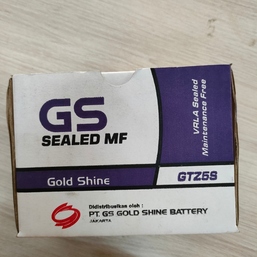 Aki GS GTZ5S Motor  Karisma Kirana Supra X 125 Beat Series Vario 110 Blade Revo Absolute Spacy Scoop