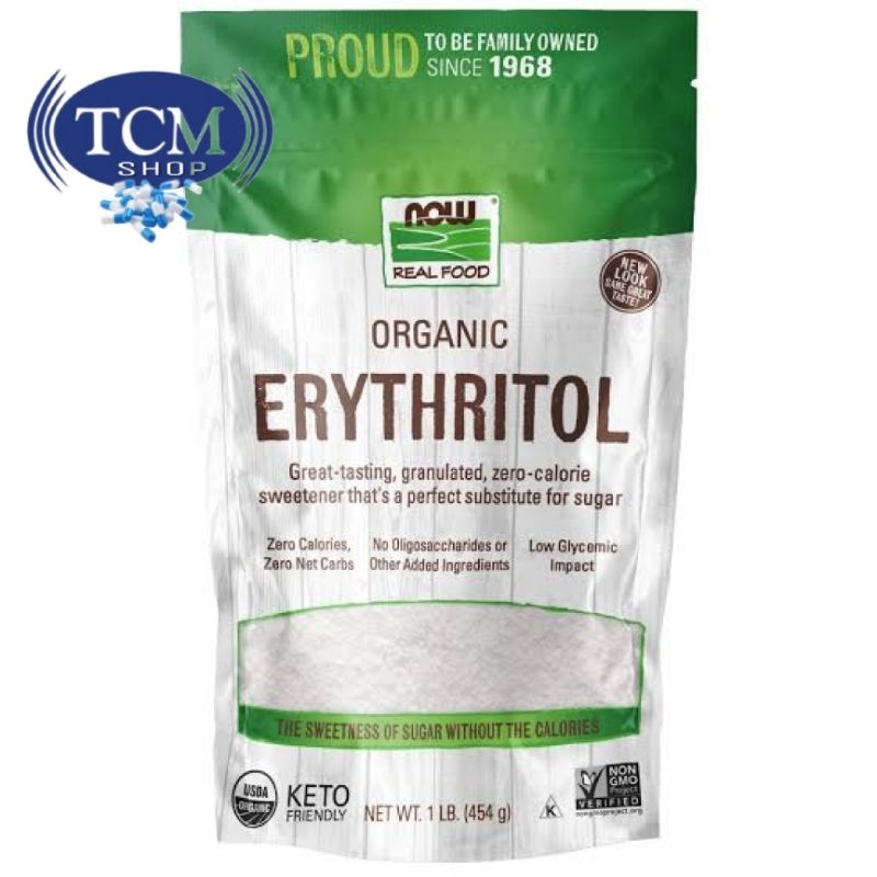 

Now Organic Erythritol 454 Gram ORIGINAL USA Sugar Substitued