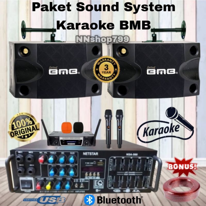 PAKET SOUND SYSTEM KARAOKE BMB CS-252V / PROFESSIONAL KARAOKE BMB CS-252V ORIGINAL 1