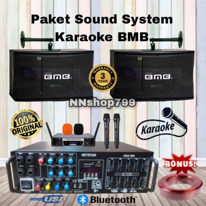 PAKET SOUND SYSTEM KARAOKE BMB CS-350V / PROFESSIONAL KARAOKE BMB CS-350V ORIGINAL 2