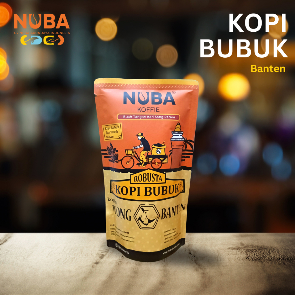 

Kopi Banten. Oleh Oleh Banten. Kopi Bubuk 130gr