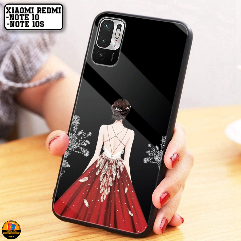 Case XIAOMI REDMI NOTE 10 / NOTE 10S - Casing REDMI NOTE 10 / NOTE 10S Terbaru 2023 MIRACLE CASE [ M