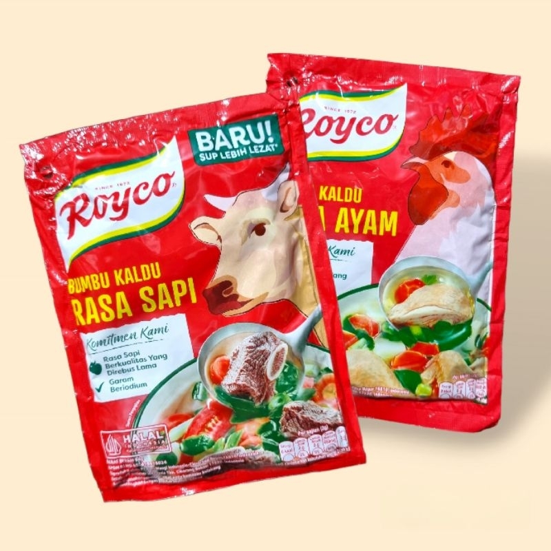 

Royco Bumbu Kaldu Ayam / Sapi 94gr