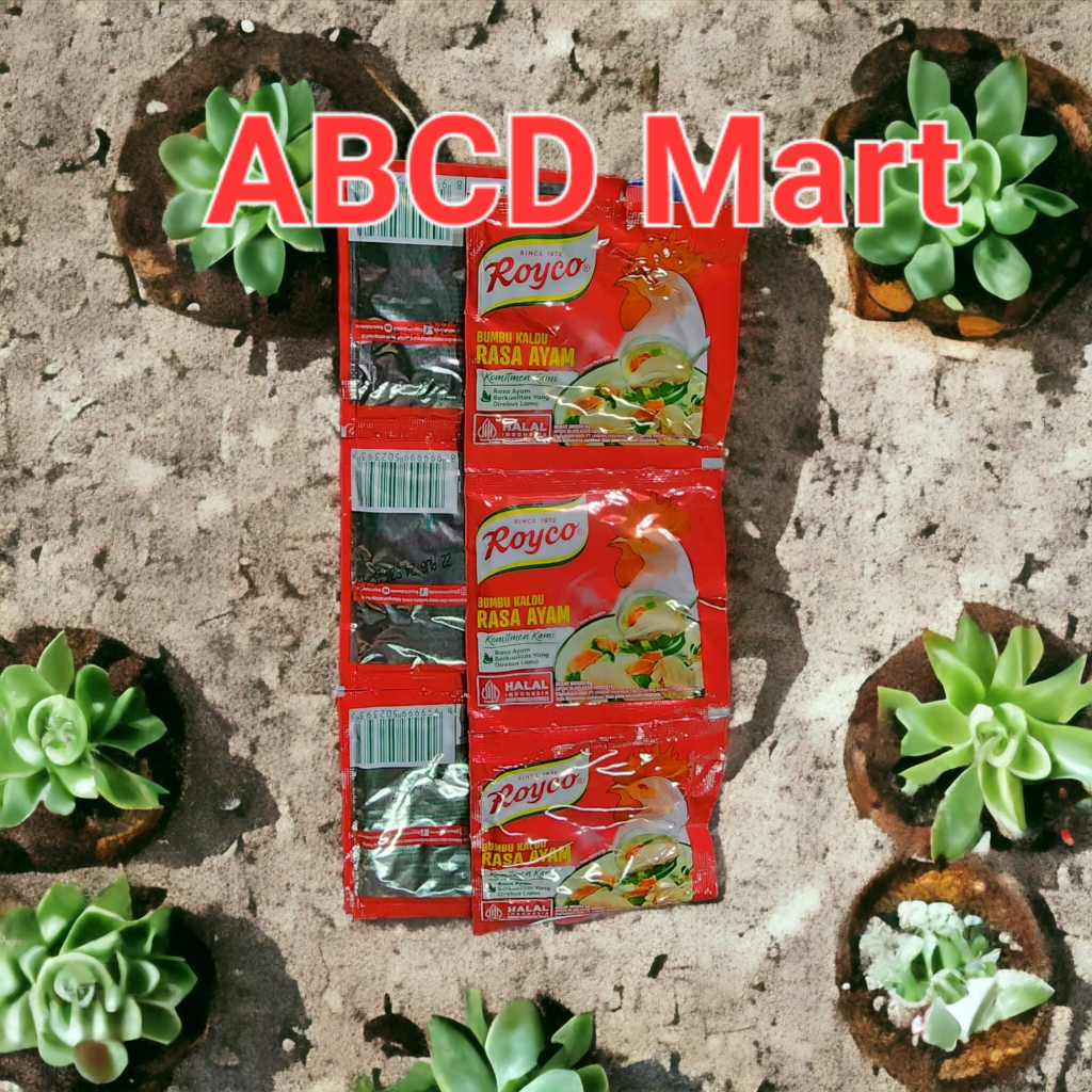 

Royco Ayam 9gr harga per 1 renceng / 12 sachet