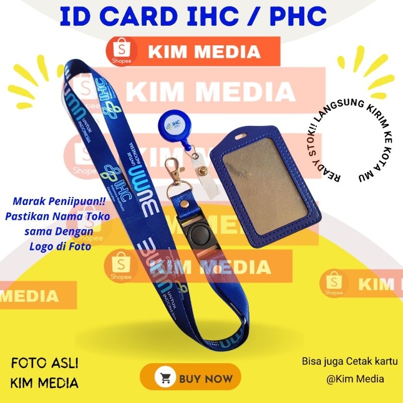 

Tali id card IHC PHC BUMN / LANYARD IHC PHC BUMN printing