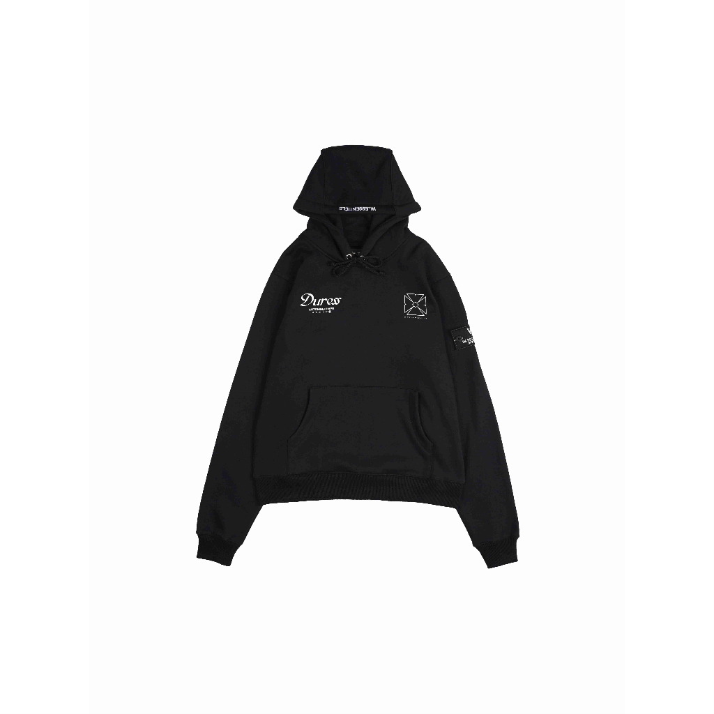 W.Essentiels Contrainte Oversize Hoodie Noir Black