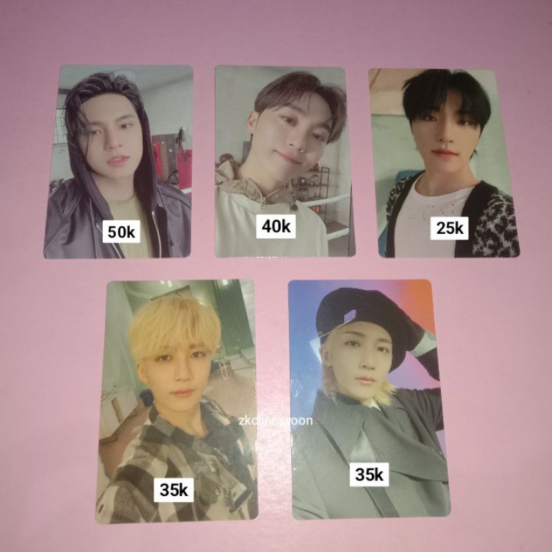 PC PHOTOCARD MINGYU SEUNGKWAN FML JEONGHAN DINO ATTACCA CARVER CARAT VER SEVENTEEN SVT