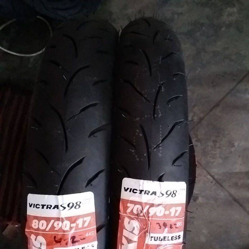 Paket Maxxis Victra 70/90 17 & 80/90 17