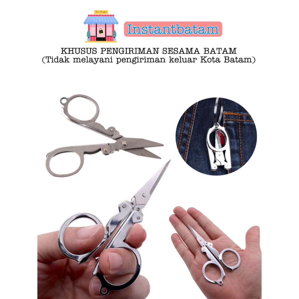 

151 Gunting Lipat Kecil Stainless