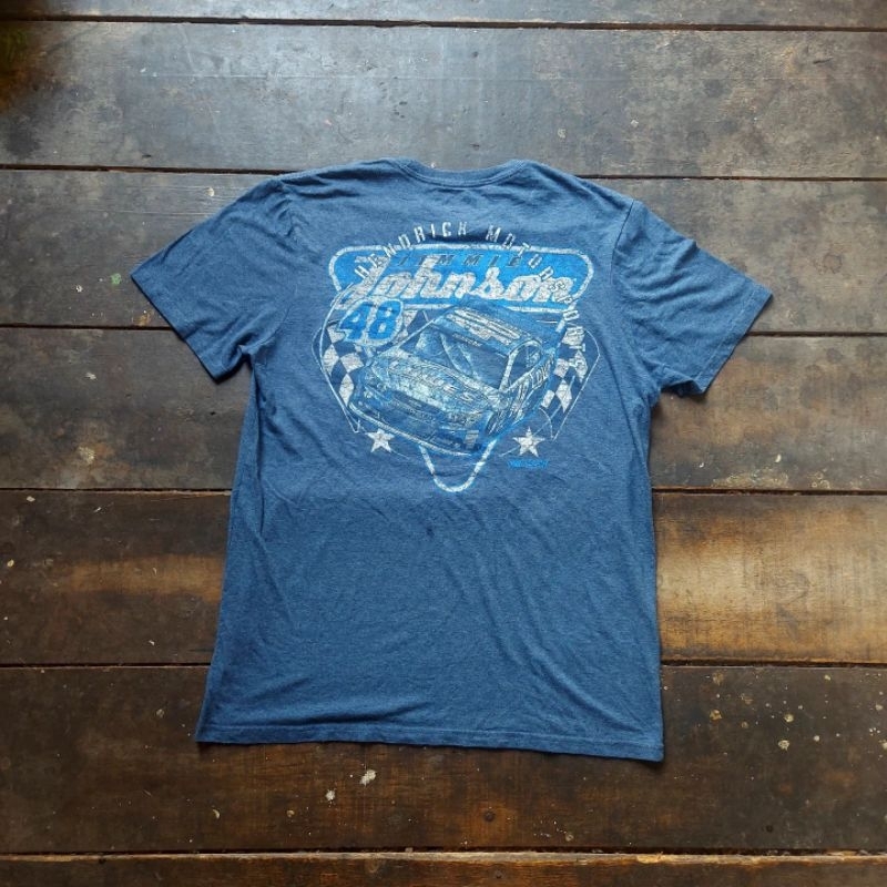 Kaos Nascar Jimmie Johnson Pocket Official Print Tag Chase Authentic