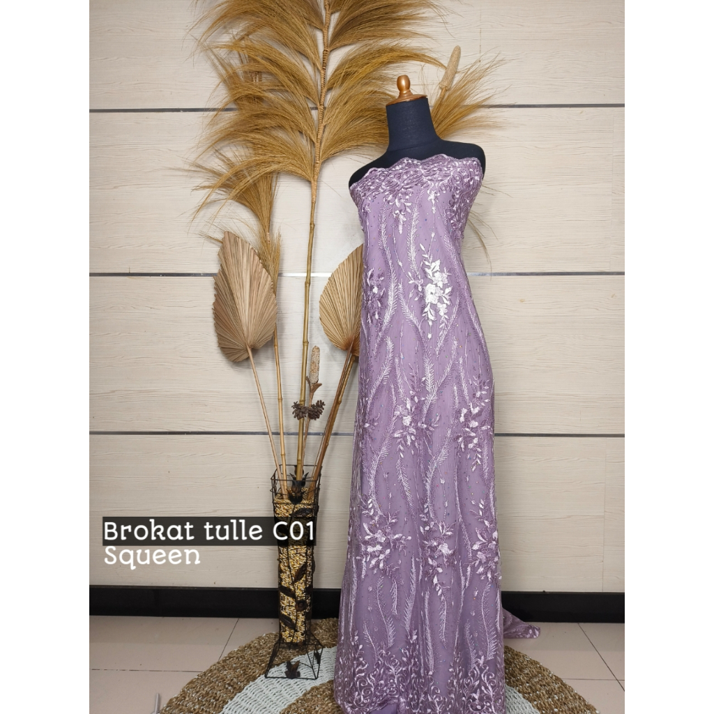 BRUKAT TULLE SQUEEN MODELINK TEXTILE