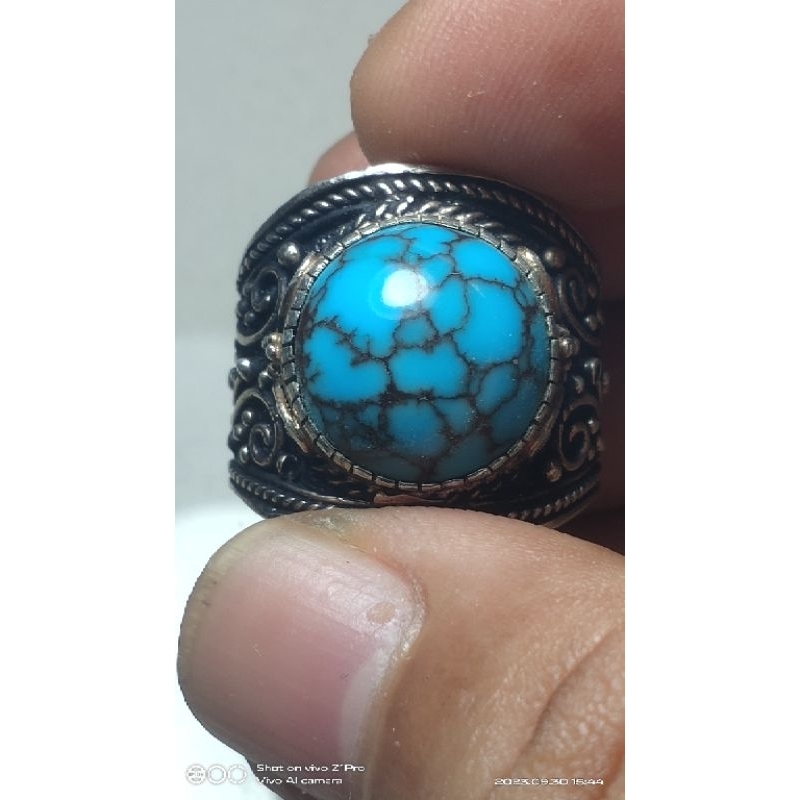 pirus biru mesir gem ID GRI Lab