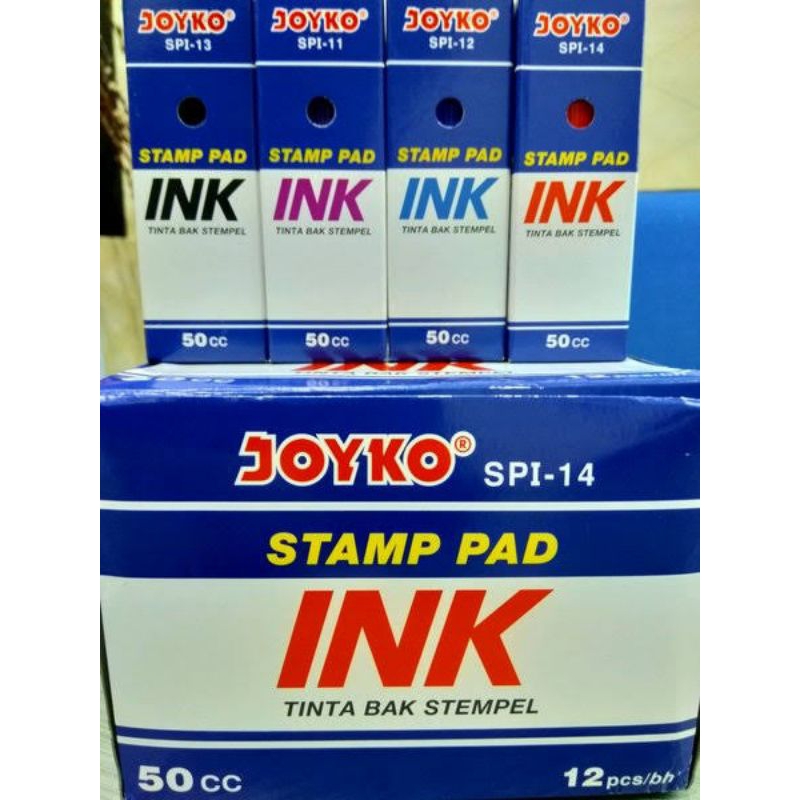

TINTA BAK STEMPEL JOYKO SPI 50CC (1BOX/12BOTOL)