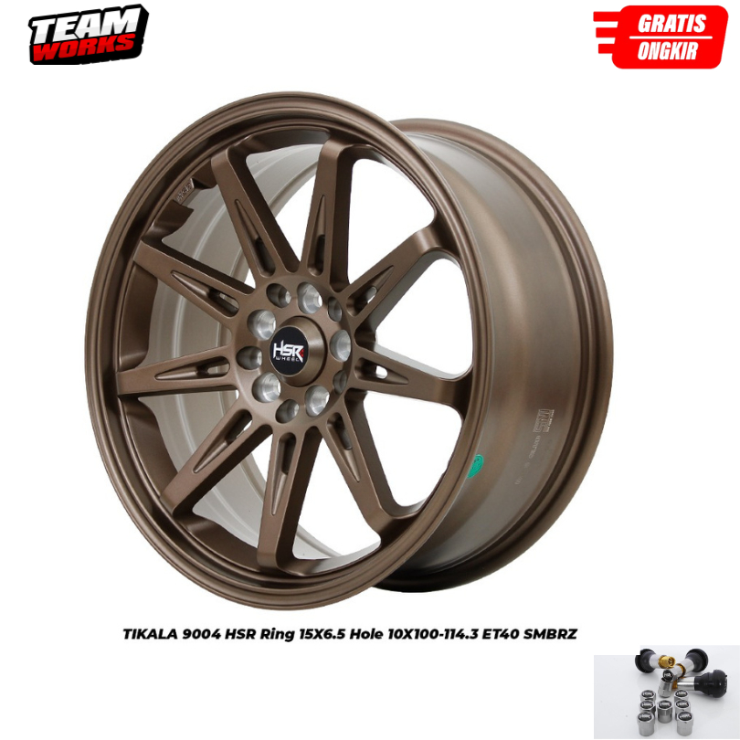 velg hsr racing tikala r15 bronze ertiga innova xpander