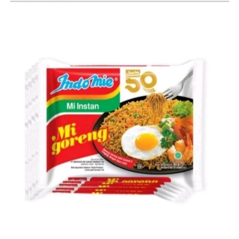 

Indomie Goreng 85gr isi 5pcs