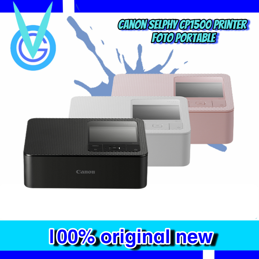 Canon SELPHY CP1500 Printer Foto Portable ORIGINAL