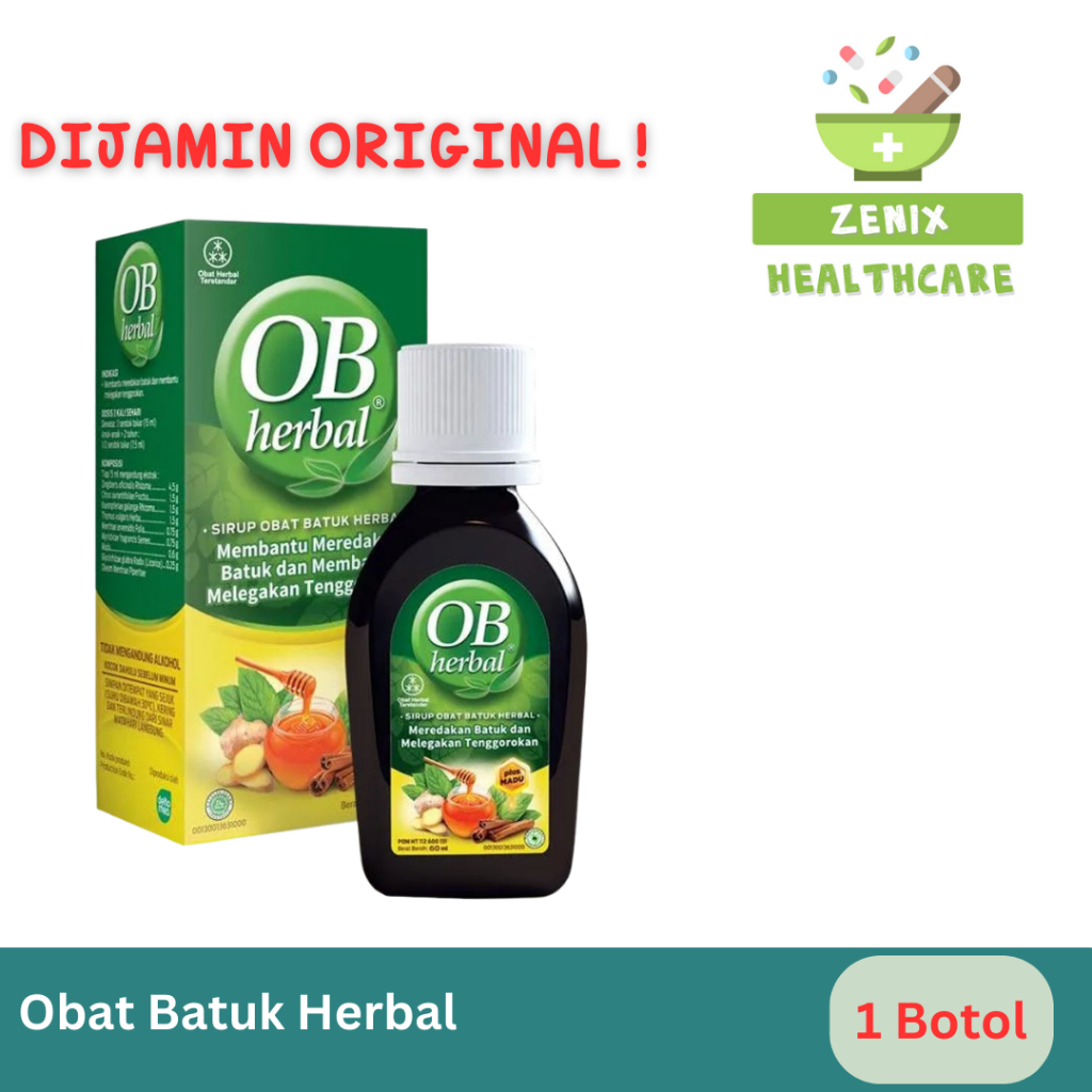 OB Herbal Dewasa - Obat batuk Herbal