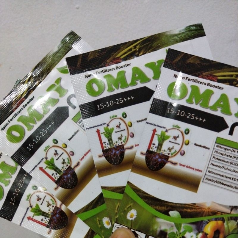 Paket 5 Pcs Pupuk Omay Nano Hanya 40 RB