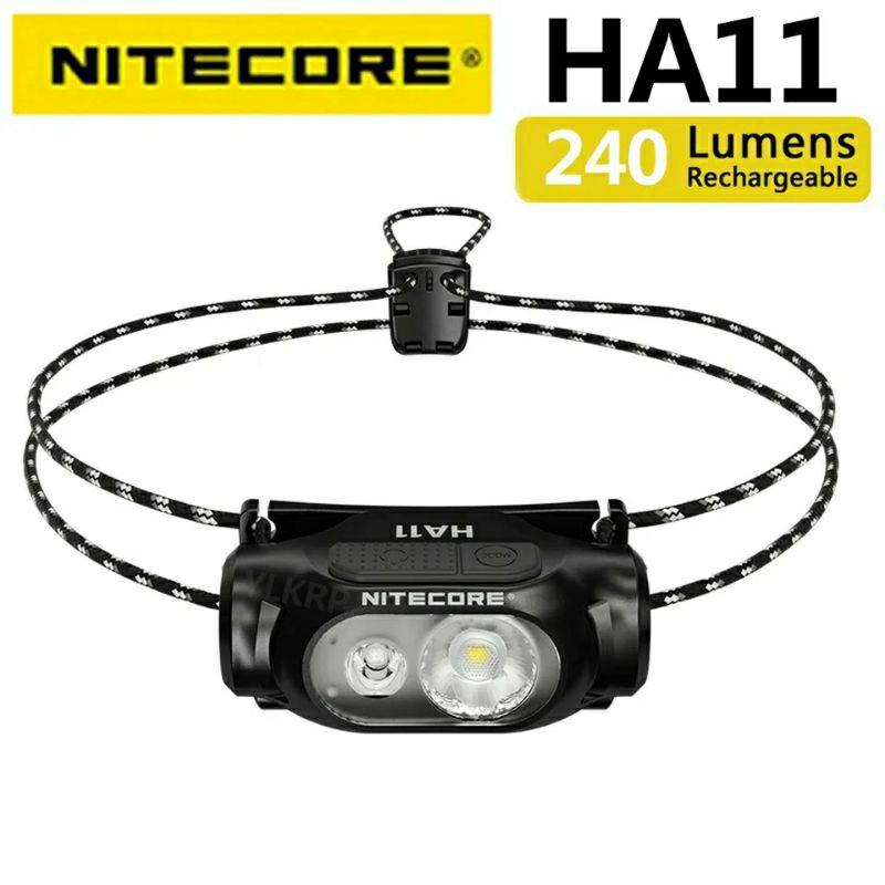 SENTER KEPALA HEADLAMP CAMPING HIKING CAVING TRAVELLING WATERPROOF ULTRALIGHT ORIGINAL NITECORE