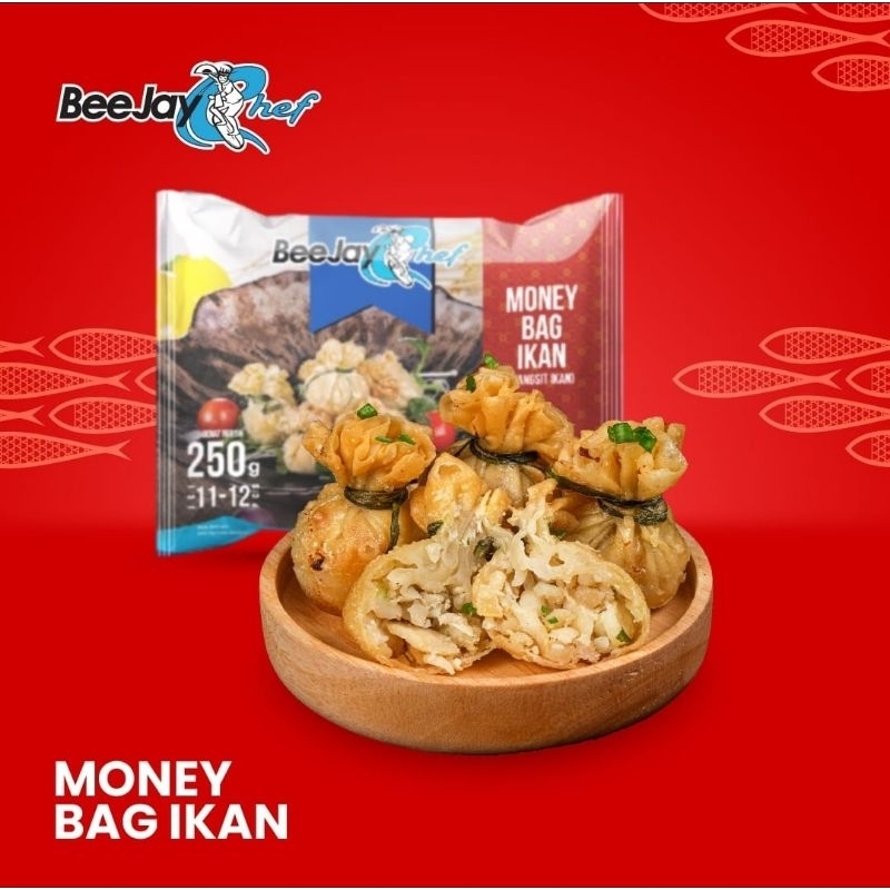 

Beejay money bag ikan 500 grm