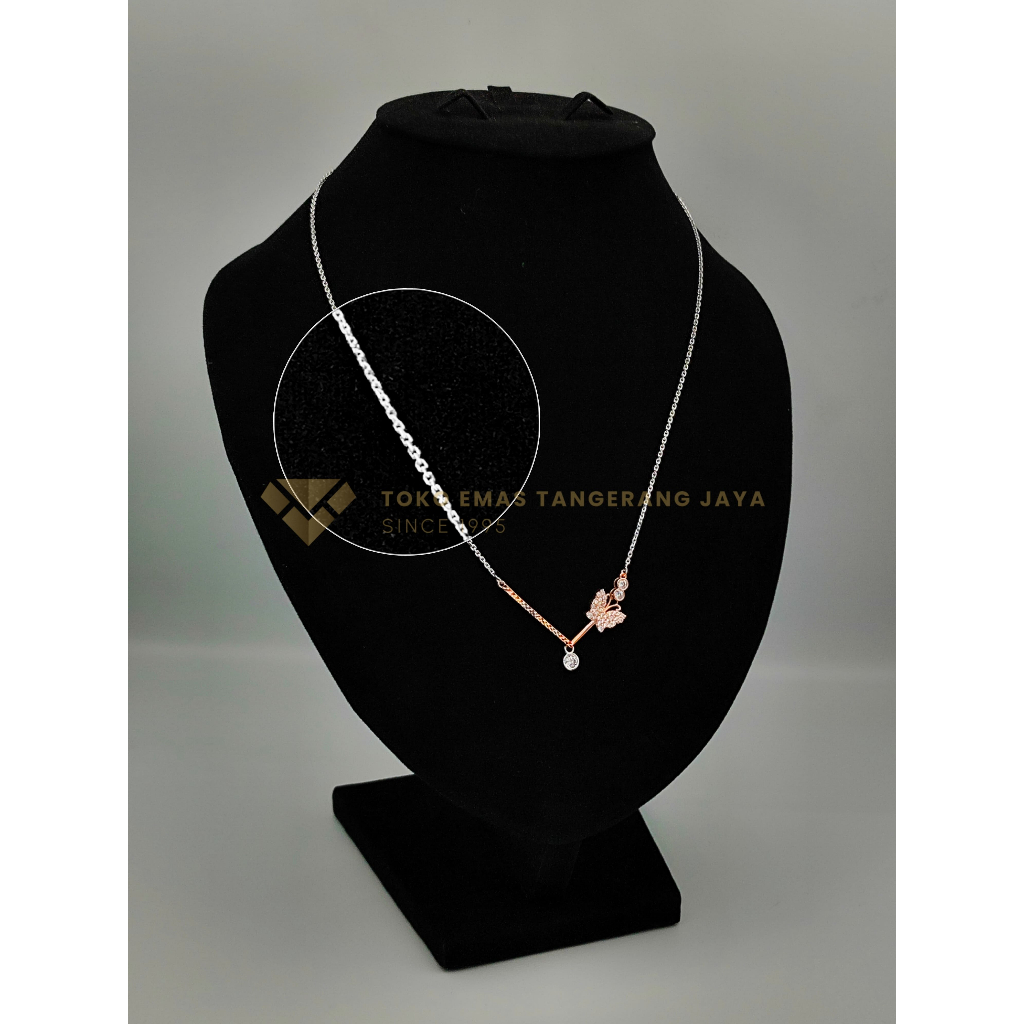 Kalung Emas Fashion Rantai Variasi 8K