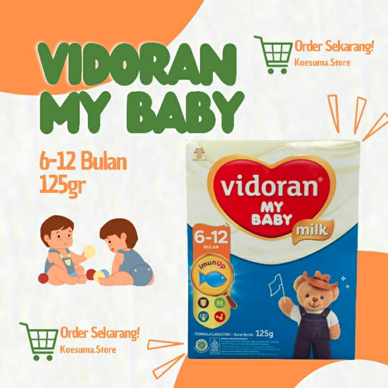 Vidoran 6-12 Bulan 125gr