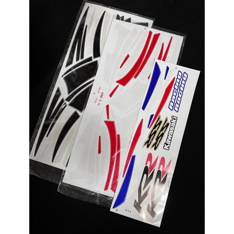 stiping kawasaki ninja KRR E 10 KRR SSR kodak paper original thailand ninja r fairing thailand ninja