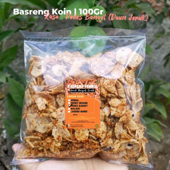 

BASRENG KOIN | Kemasan: 100Gr | Bisa Request Varian Rasa