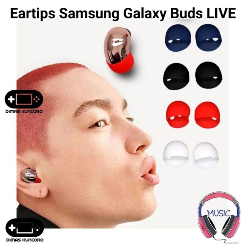 Eartips Samsung Galaxy Buds LIVE silicone silicon eartip earcap sleeve