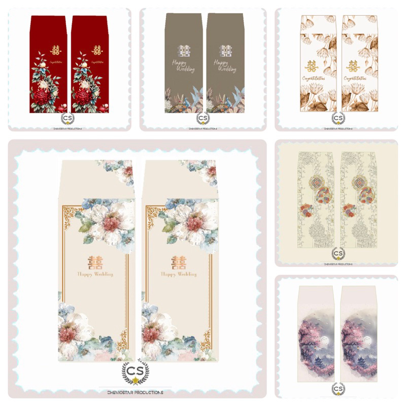 Amplop Custom Angpao Wedding Birthday Semoga Berkenan