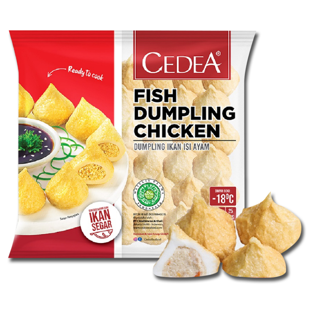 

CEDEA Fish Dumpling Chicken (Tahan suhu ruangan 3hari)