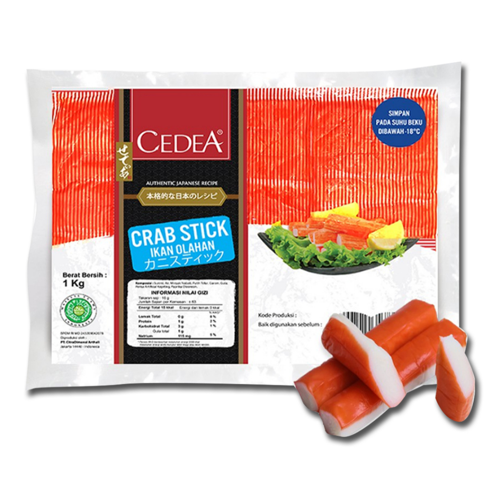 

CEDEA Crab Stick (Tahan suhu ruangan 3hari)