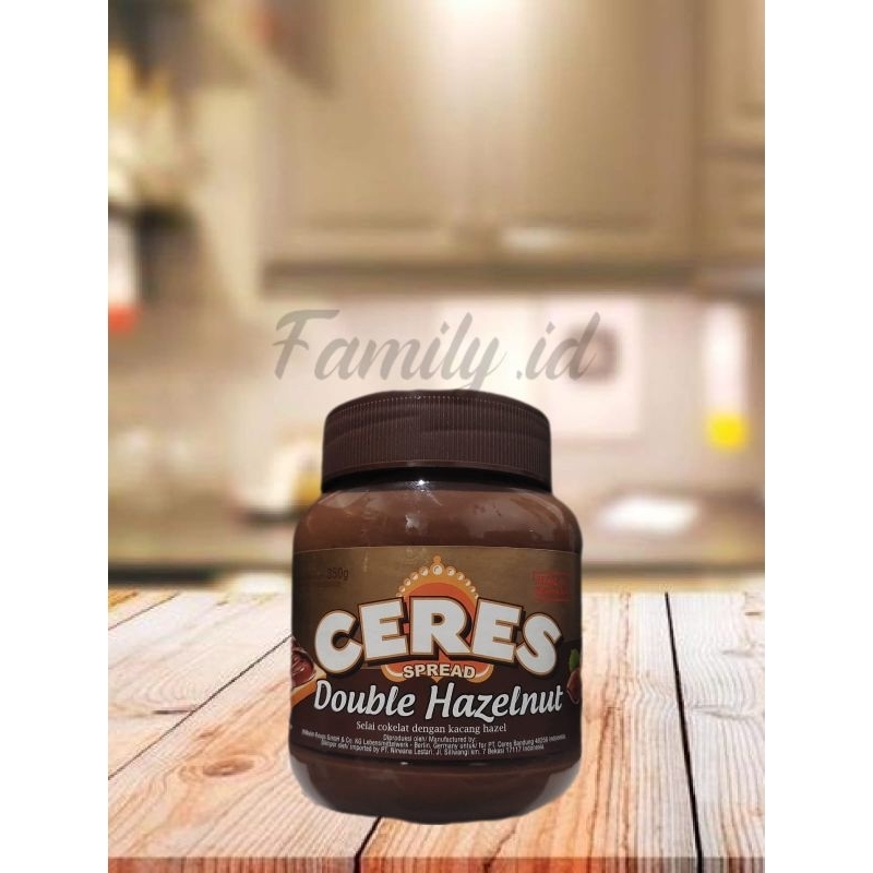 

Ceres Spread Double Hazelnut 350gr / Selai Coklat Ceres Double Kacang Hazelnut