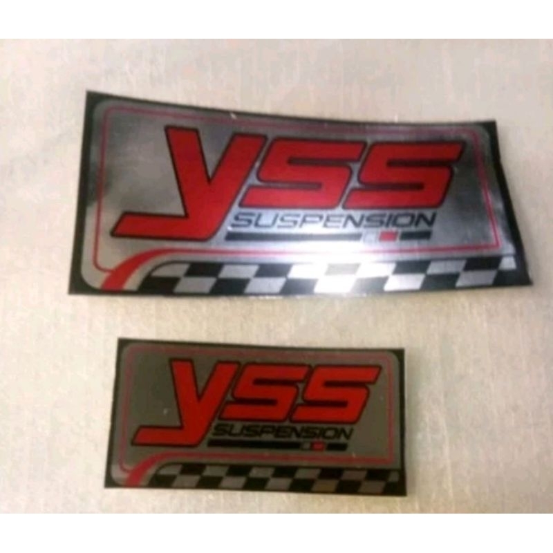 Sticker yss tempelan yss scotlet yss buat shock tabung