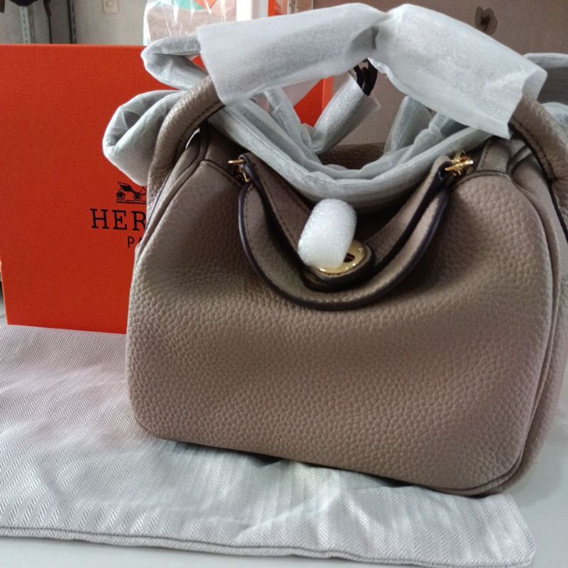 Elefan-Lindoy Lindy Kremes Mini 20cm Zipper RiRi Kulit Asli