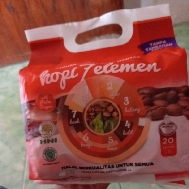 

Kopi Sevel (7 Elemen) 20 sachet @23g