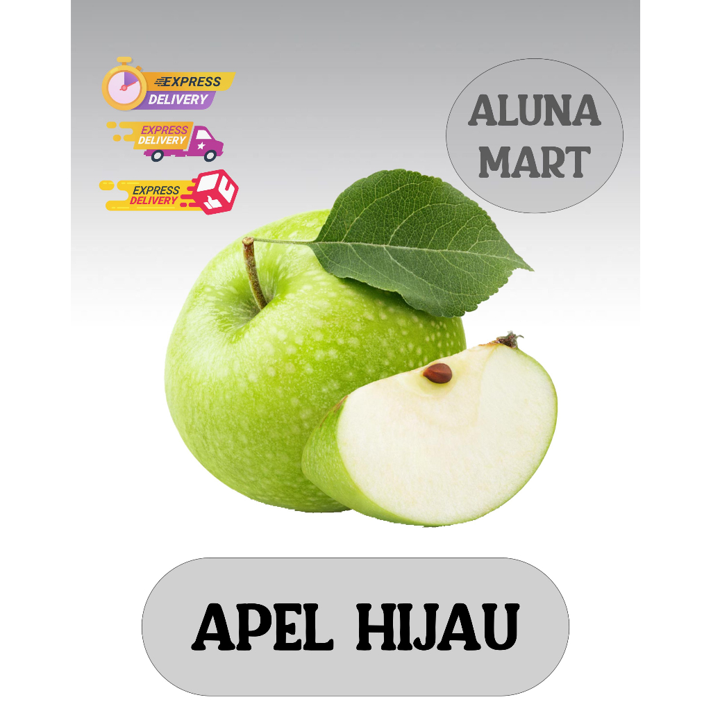 

APEL HIJAU IMPORT / APEL GRANNY SMITH FRESH MURAH 1KG
