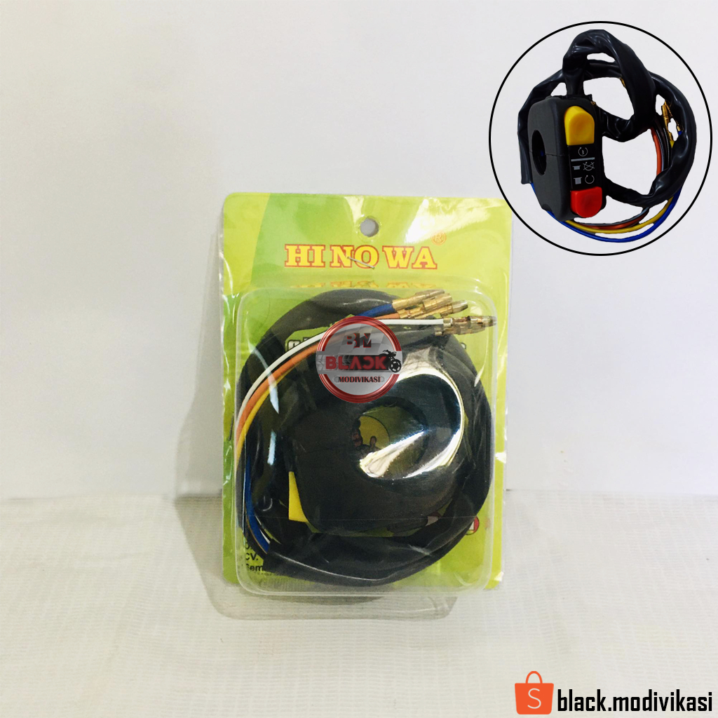 Saklar Kanan ON OFF + Stater / Holder Kanan Switch Starter Engine Stop ON OFF Cb150 Ninja Vixion Son