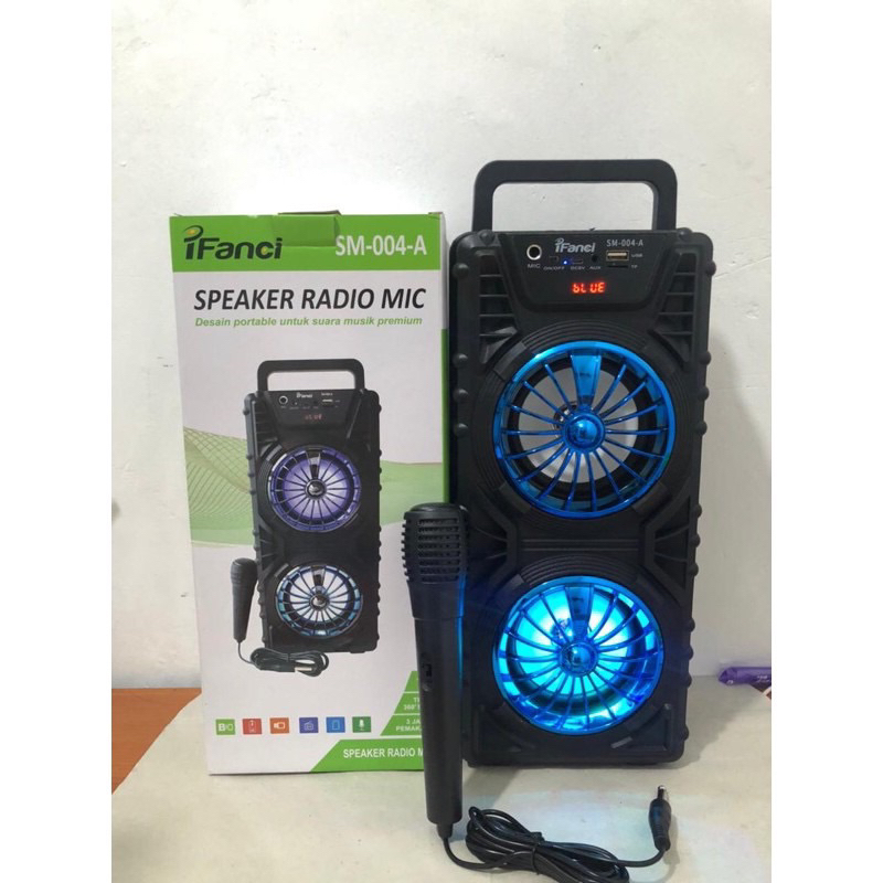 SPEAKER BLUETOOTH KARAOKE IFANCI SM-004-A