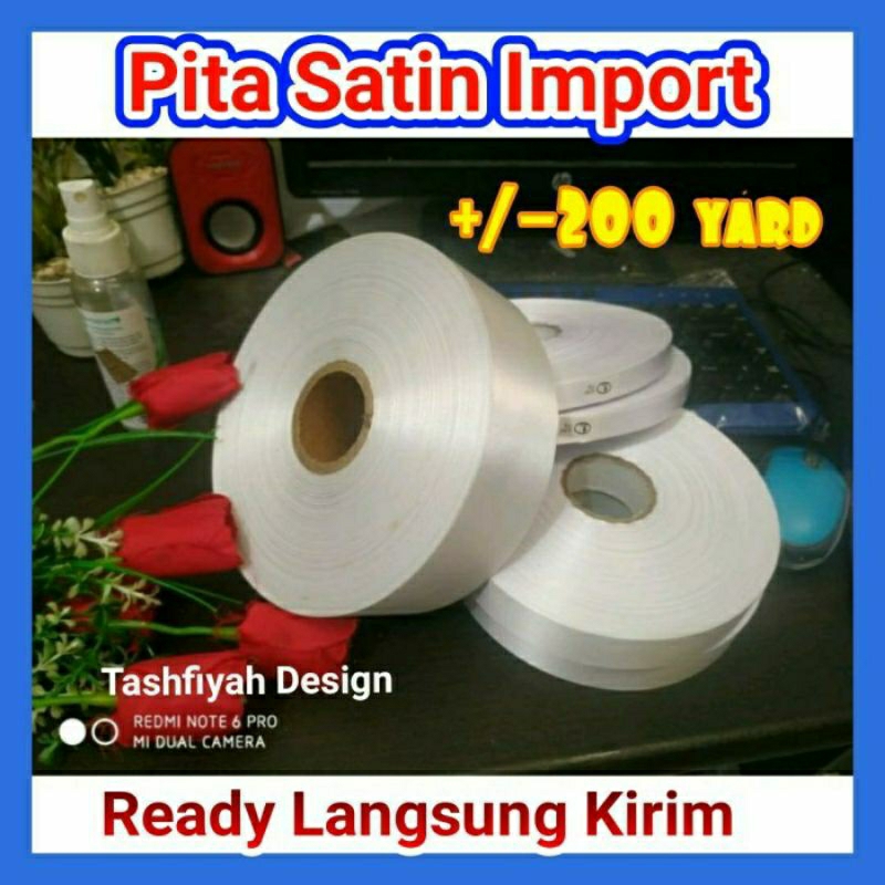 

Label Pita Satin Polos 3cm 2cm 2,5cm 1cm per Dus