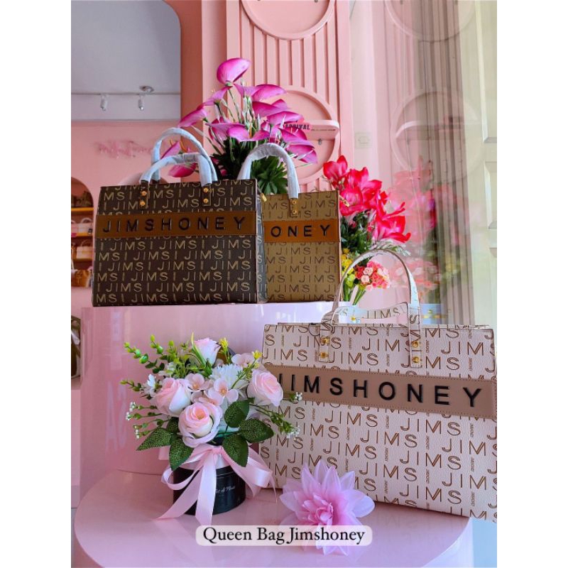 Tas Besar Wanita Queen Bag Jims Honey || Tas Selempang Jinjing Wanita